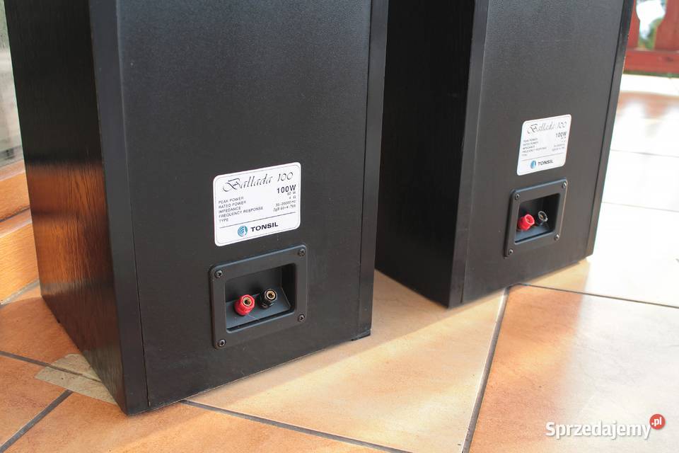 Kolumny Tonsil Ballada 100 Wspaniałe brzmienie Toruń sprzedam