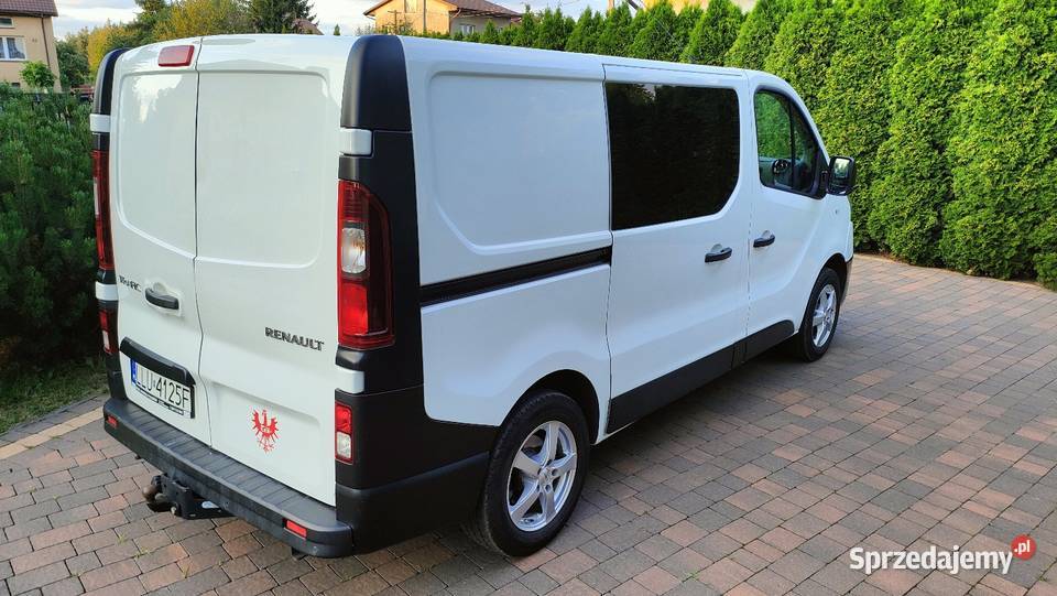 Renault Trafic 16 L1H1 Brygadówka 6 osobowy Łuków