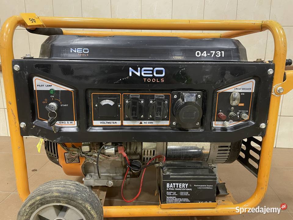 Agregat prądotwórczy 665 KW 230V NEO TOOLS 04731 Tychy