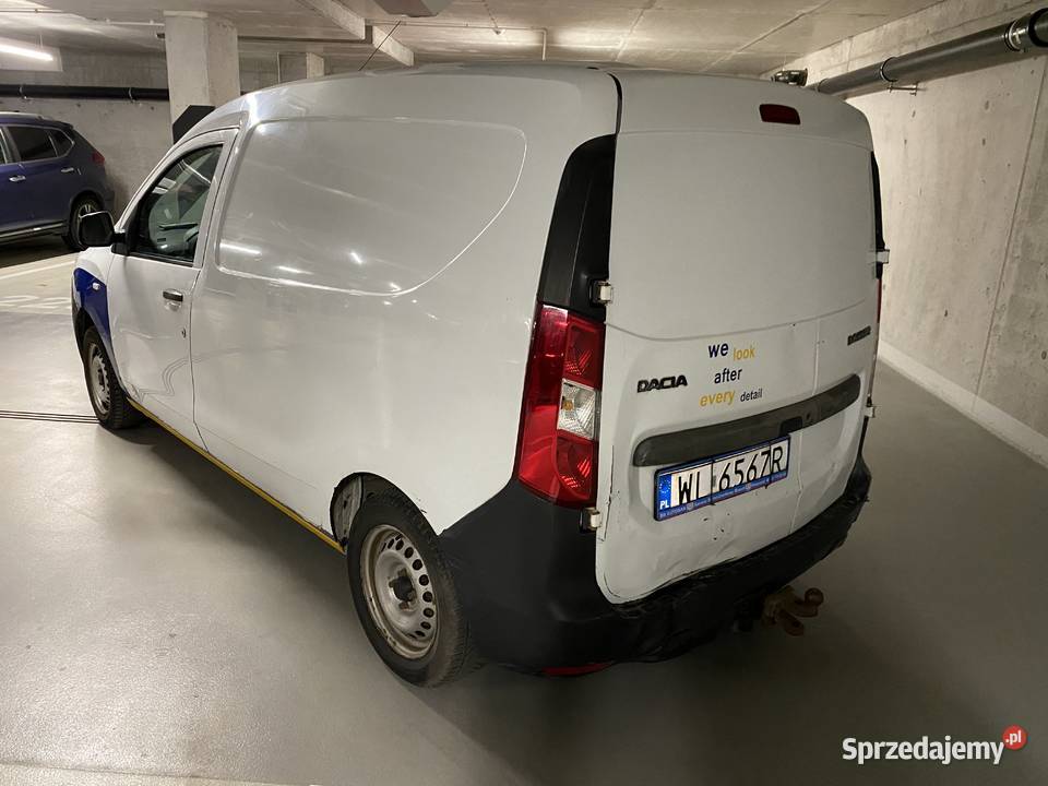Dacia dokker dostawczy auto samochód 2013 niski Warszawa