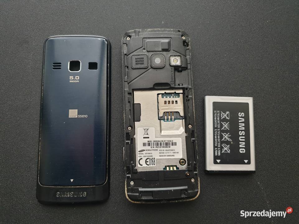 Telefon Samsung GTS5610 Seniora Elektronika Częstochowa sprzedam