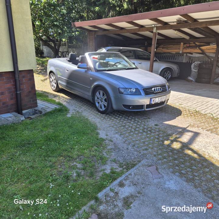 Audi A4 B6 Cabrio sline manualna Samochody osobowe świętokrzyskie