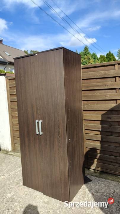 Szafa 2drzwiowa wenge z półkami biurowa Warszawa