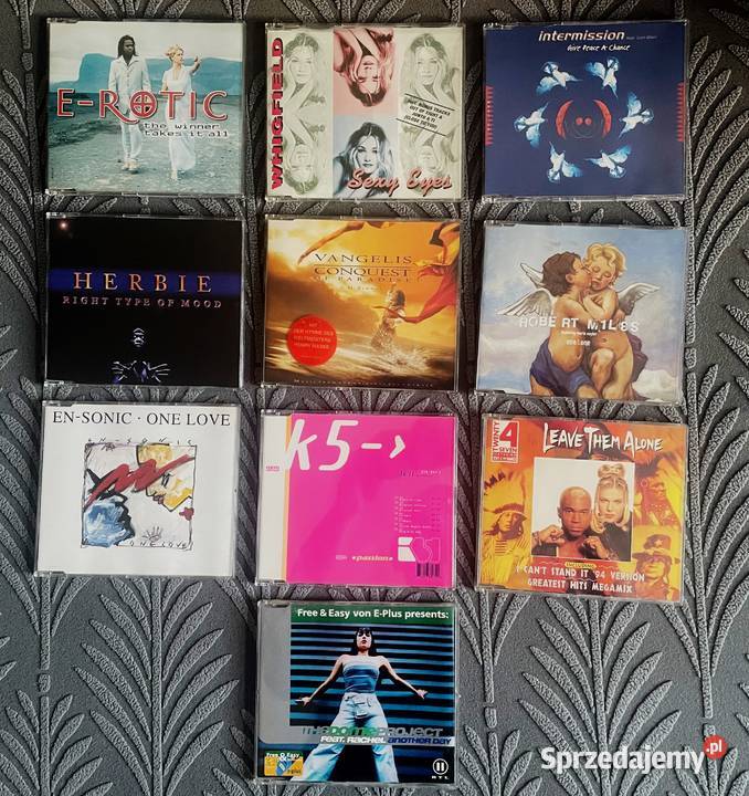 House Trance single i maxi single 10 sztuk Ząbkowice Śląskie
