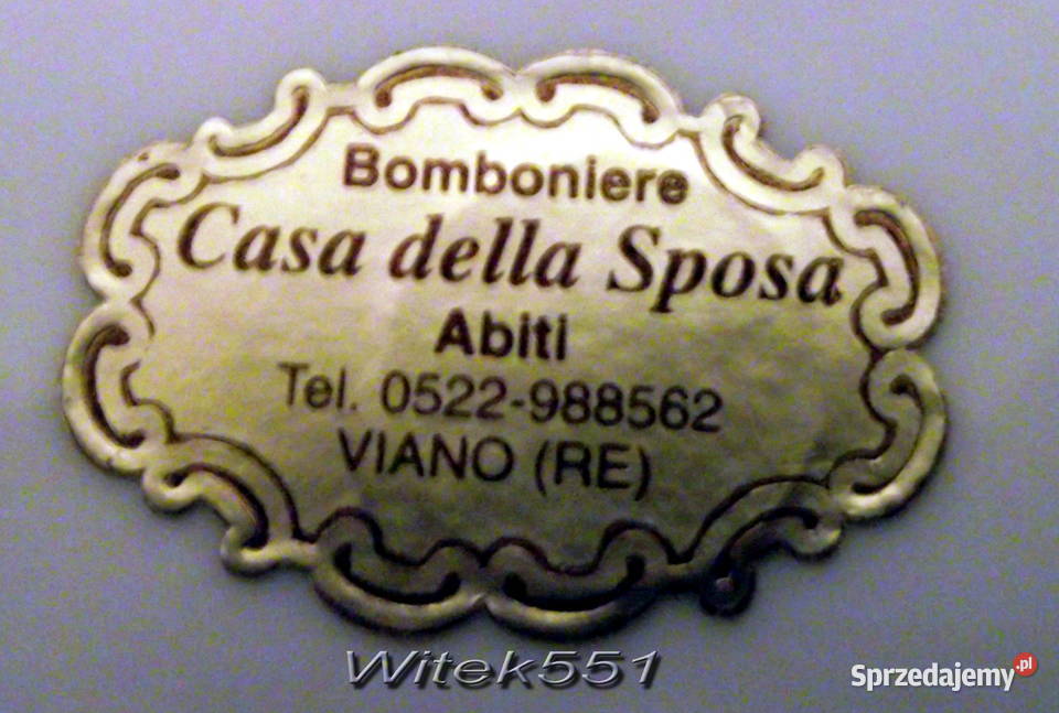 Porcelanowa Szkatułka Bomboniere Casa Della podkarpackie Stalowa Wola