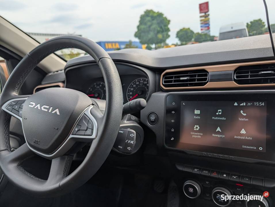 Dacia Duster Extreme benzyna lpg przyciemniane szyby wielkopolskie Poznań