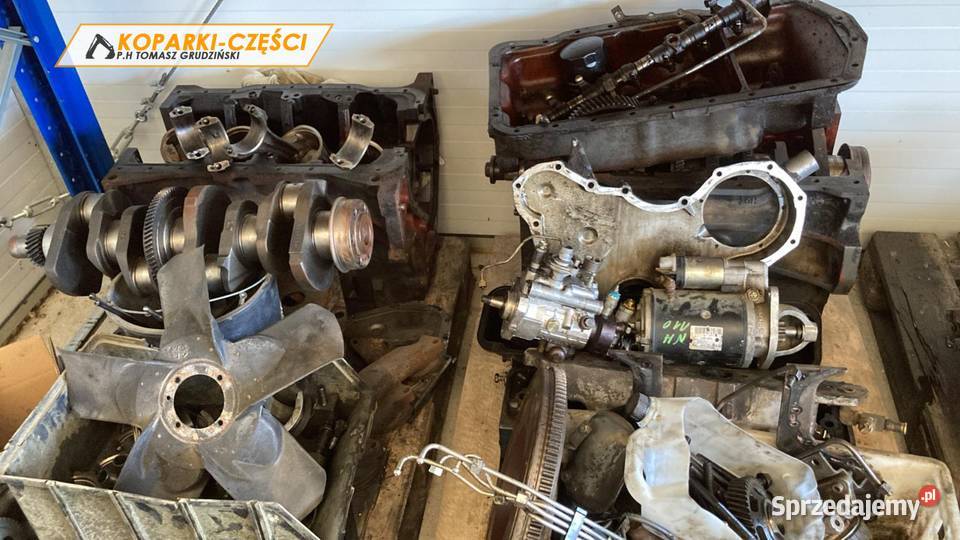 Blok silnika Ford Holland LB 85 95 115 Hitachi pomorskie Kosakowo