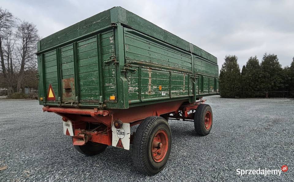 Przyczepa rolnicza 14 ton wywrotka na 3 strony Bolesławiec