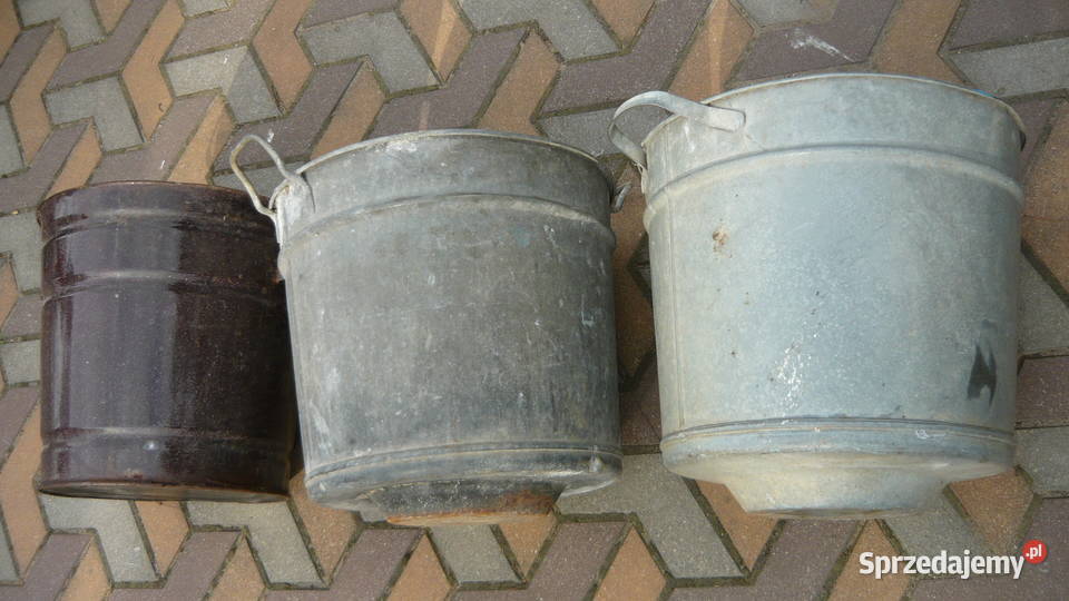 Kocioł ocynk kociołek ocynkowany emaliowany duży