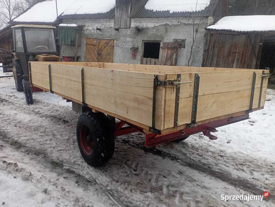 Przyczepa jednoosiowa lubelskie Krasnobród sprzedam