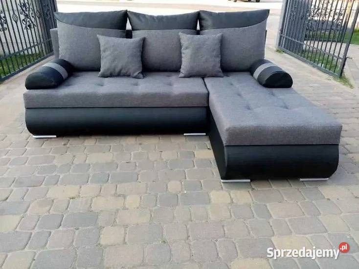 Tani Zgrabny narożnik 200x150 z funkcją spania 70cm Sosnowiec