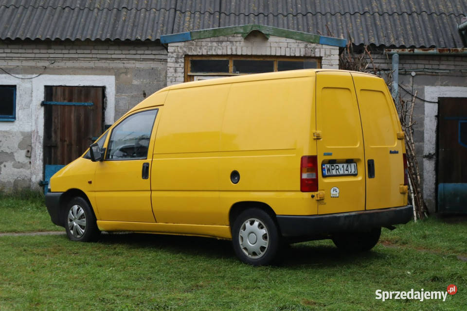 Fiat Scudo 19 Diesel 70 1999r Gotowy Do Jazdy I benzyna mazowieckie Warszawa