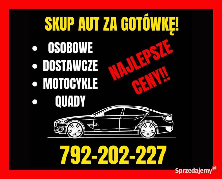 SKUP AUT GOTÓWKĘ Wymień auto na gotówkę szybka Skup pojazdów Sochaczew