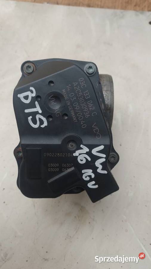 VW SEAT SKODA 14 16V przepustnica 03C133062C Kielce sprzedam