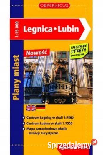 Legnica Plan miasta w skali 115 000 Rok wydania 2009 małopolskie Kraków
