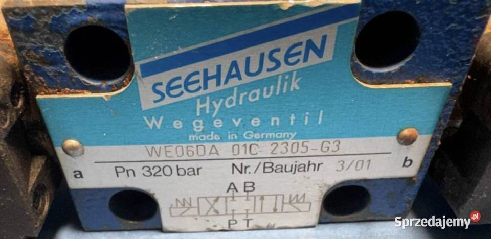 Seehausen WE06DA WE06DA 01C 2305G3 Zawór Układ hydrauliczny Poznań