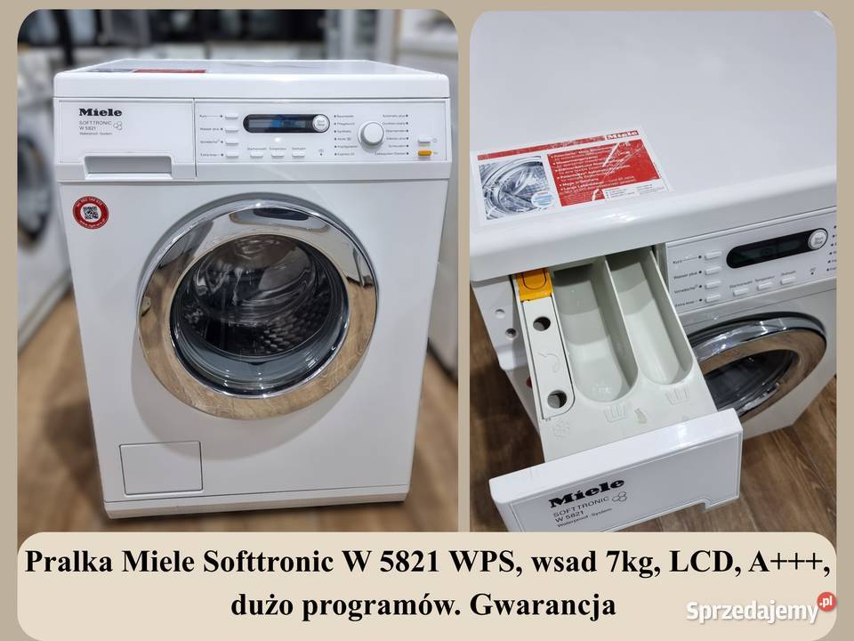 Pralka Miele Softtronic W 5821 wsad 7 LCD A dużo Wrocław sprzedam