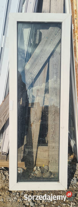 OKNA KacprzaK Witryna 45X131 FIX Używany PCV Budowa mazowieckie sprzedam