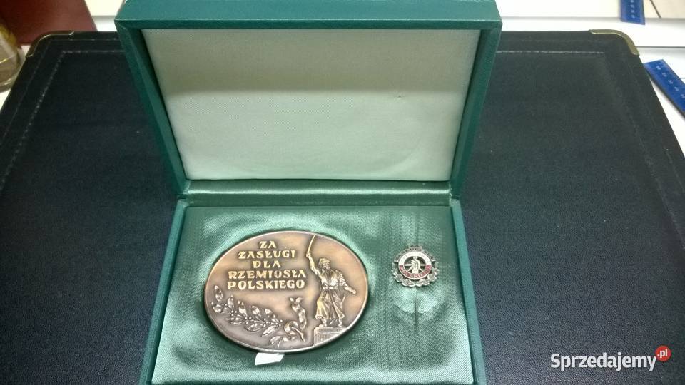 Medal Zasługi Rzemiosła Polskiego odznaka Warszawa