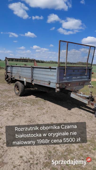 Przyczepa rolnicza d35 rozrzutnik nieuszkodzony Przyczepy rolnicze Biłgoraj