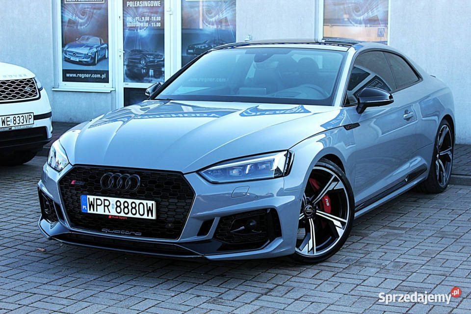 Audi RS5 Coupe Quattro FV23 LED HeadUp Panorama mazowieckie Sokołów