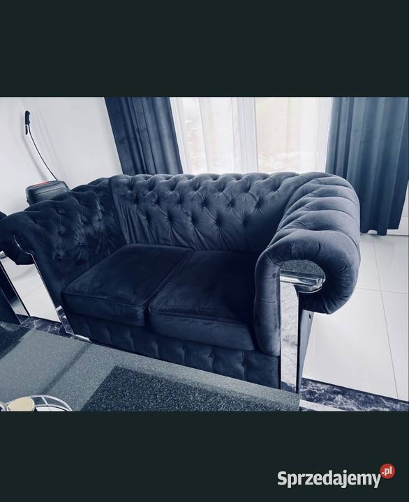 Sofa chesterfield glamour Sofy i kanapy