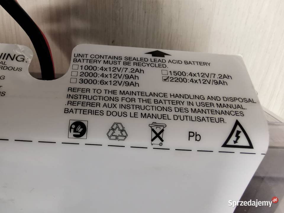 Zasilacz UPS Eaton 5SC2200iRT 1980W stan IDEALNY Elektronika pomorskie Gdynia