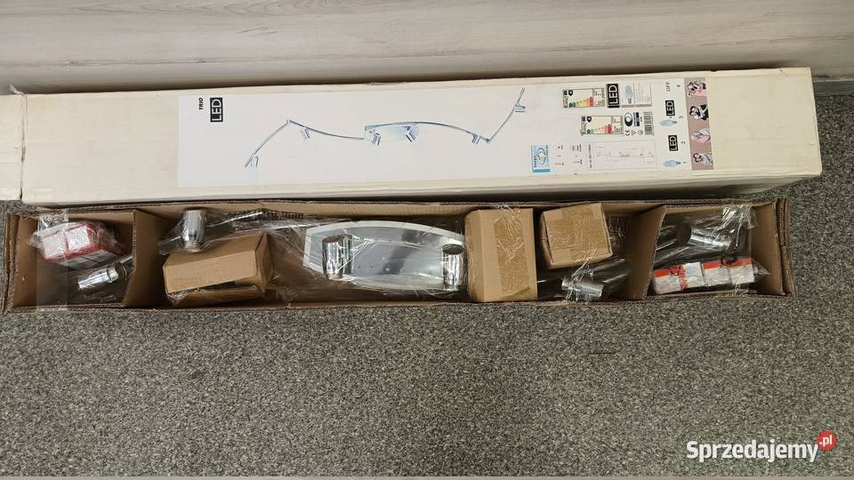 Lampa sufitowa trio led 6 punktów Katowice sprzedam