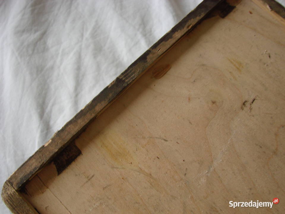 dziecięca drewniana skrzynka siedzisko Pruszcz Gdański