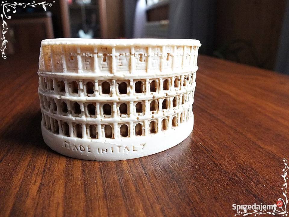 Rzeźba Koloseum rzymskie ozdoba do akwarium Żary