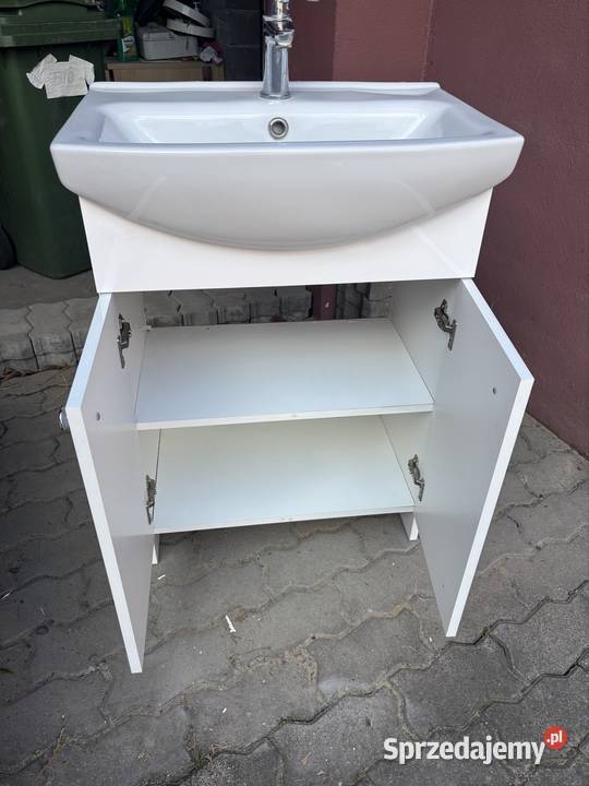 Cersanit umywalka 60 z szafką bateria dolnośląskie