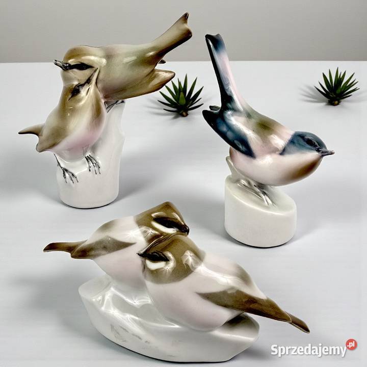 Tulące się ptaki parka Andras Sinko kolekcja Bronisze