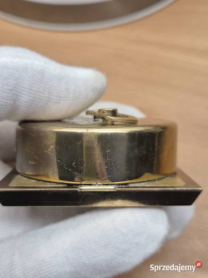 Stary podróżny budzik Cyma AMIC Chorzów sprzedam