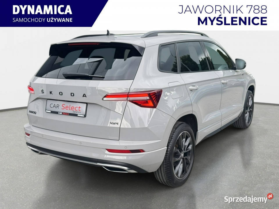 koda Karoq VAT 23 Sportline 20TSI 190 DSG 4x4 małopolskie Myślenice