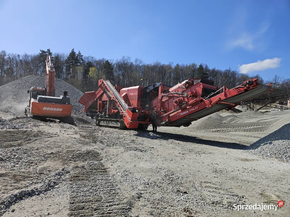 Kruszarka stożkowa Terex Finlay 1504RS śląskie Trachy