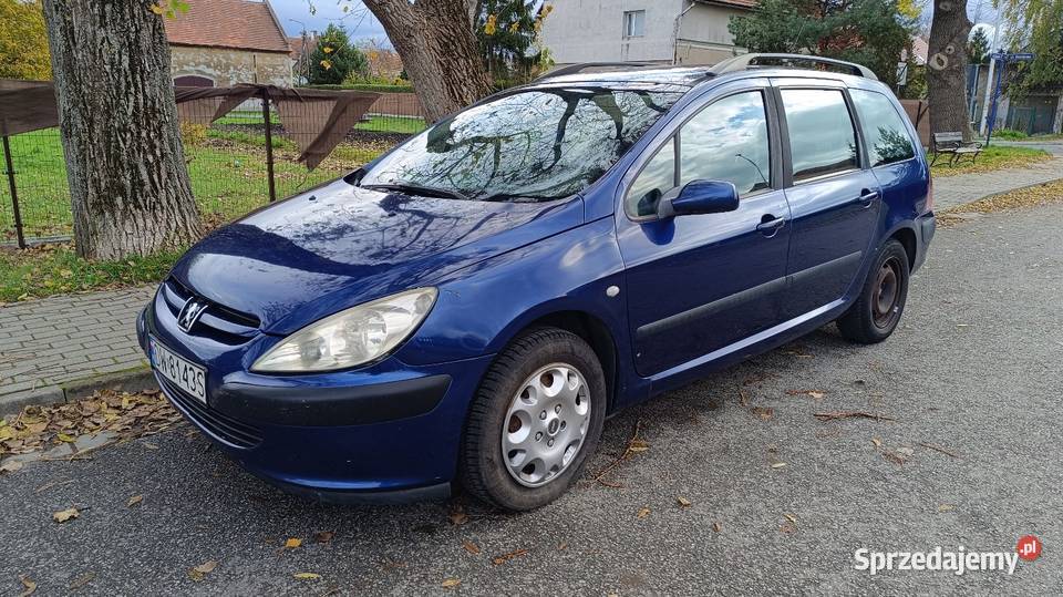 Peugeot 307 16HDi 90 2005r Polski Salon Wrocław