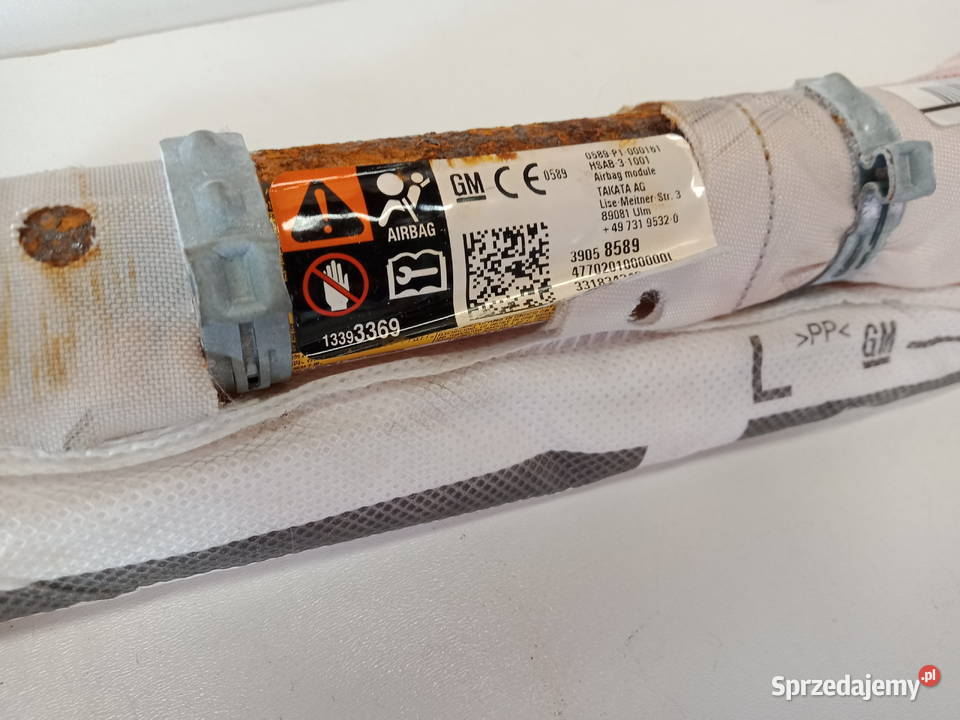 OPEL ASTRA V K KURTYNA POWIETRZNA LEWA 39058589 osobowe