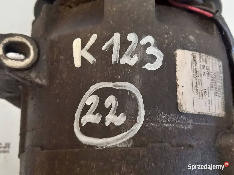 NISSAN QASHQAI 16 sprężarka klimatyzacji osobowe Kielce