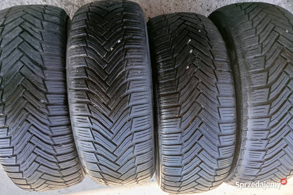 4x OPONY zimowe Michelin Alpin 6 20555 R16 2021 Samochodowe śląskie Szczerbice