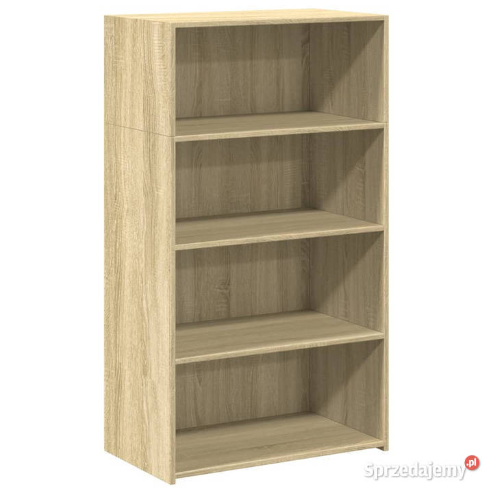 Wysoka szafka dąb sonoma 70x41x124 materiał