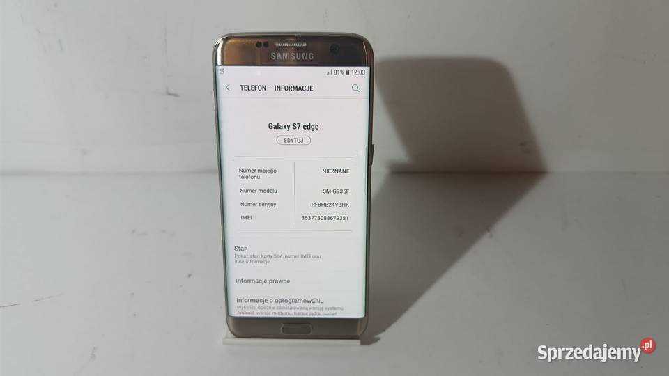 Smartfon SAMSUNG Galaxy S7 Edge 432GB