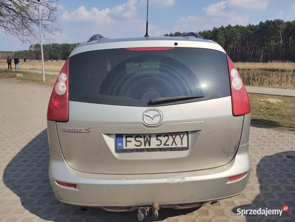 Mazda 5 rocznik 2007 diesel sprawna Zbąszynek