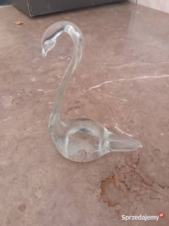 Szklany łabędz lubelskie Biskupice