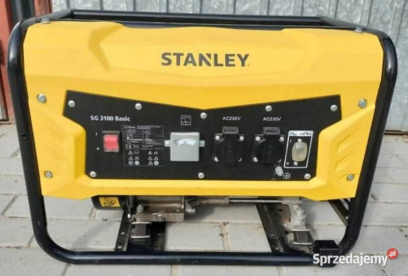 Stanley Generator Prądu 26KW SG3100 BASIC Kod Maszyny budowlane pomorskie Gdańsk