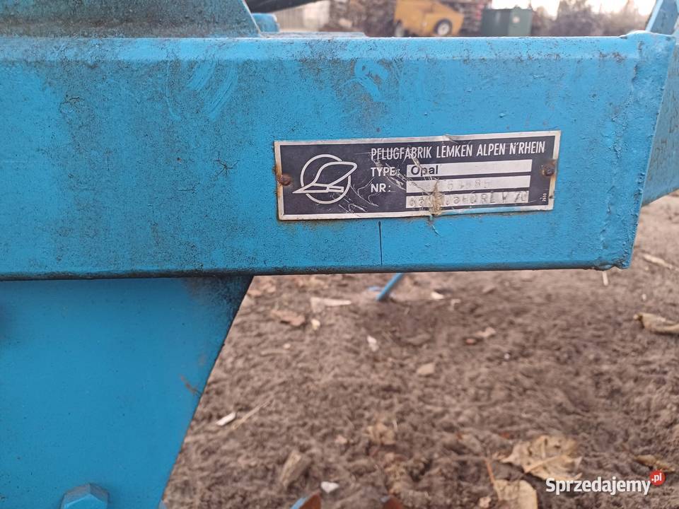 Lemken opal 2 skibowy obrotowy łódzkie Złoczew