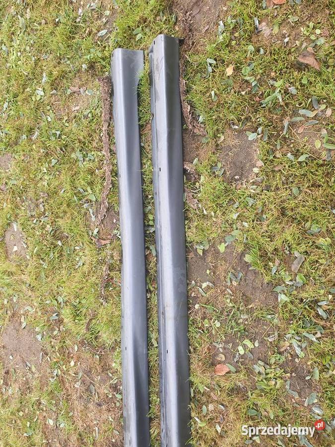 Nakładki na progi komplet prawy lewy Mitsubishi osobowe sprzedam