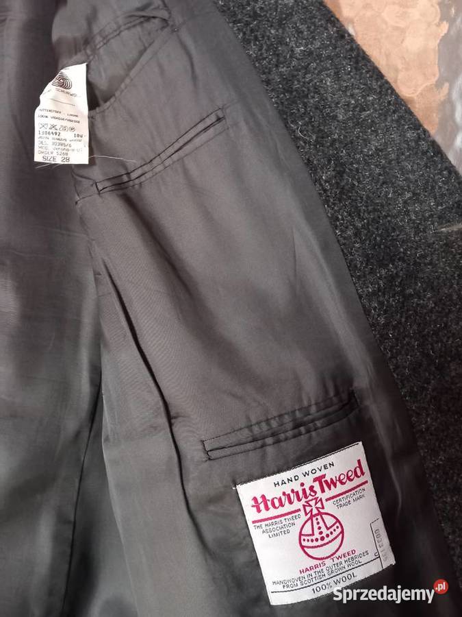 Marynarka szkocki tweed marengo Łódź