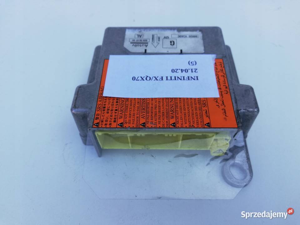 MODUŁ PODUSZEK AIRBAG INFINITI QX70 FX35 FX37