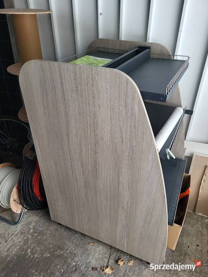 Regał sklepowy ekspozycyjny z półkami solidny Ruda Śląska