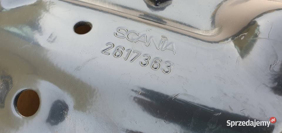 SCANIA S R NGS WSPORNIK BLACHA FILTRA POWIETRZA Bieleń